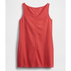 Gap UltraSoft Denim Mini Dress Red Medium NWT Cotton Classic Casual Colorful